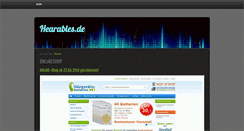Desktop Screenshot of hoergeraete-batterien.net